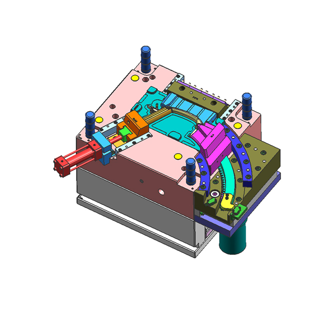 汽車門把手塑膠模